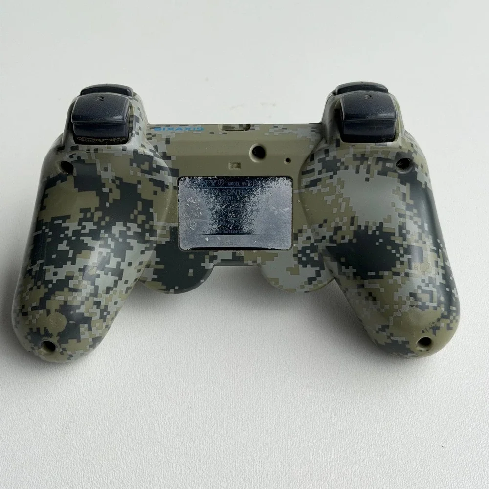 Sony DualShock 3 Controller PS3 Green Urban Camo Wireless Sixaxis